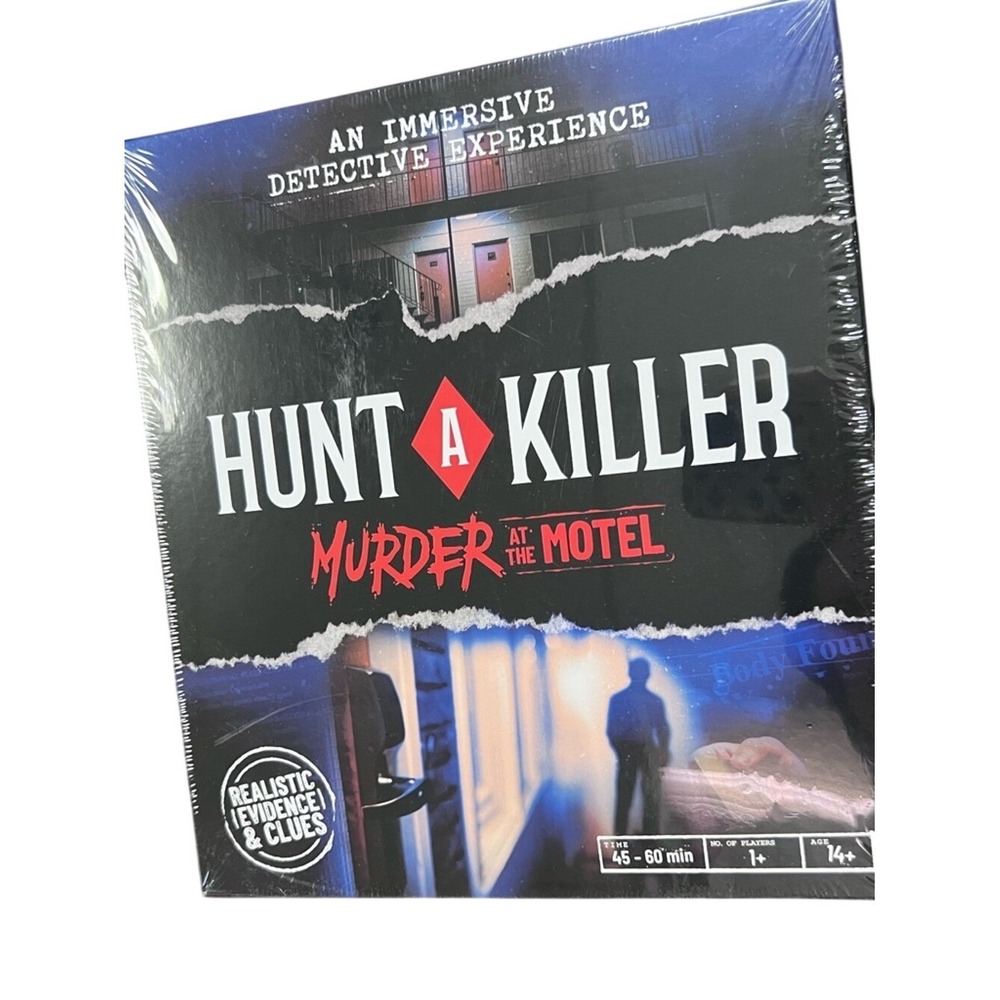 Hunt A Killer Murder‎ at the Motel Immersive Mystery Detective Game New